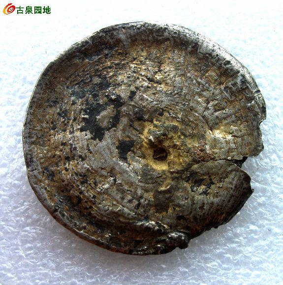 03少见的贵州银饼3785克不是锣锣银