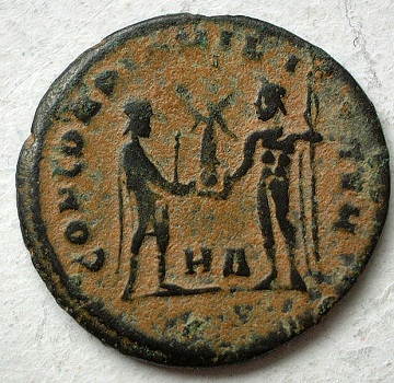 0375古罗马马克西米安铜币
